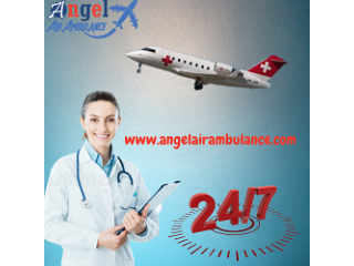 Pick Angel Air Ambulance Service in Guwahati With ICU Support Tool