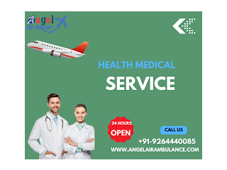 Use Angel Air Ambulance Service in Siliguri With Splendid  Medical Tools