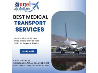 Select Angel Air Ambulance Service in Patna To The  Guarantees A Patient Risk-Free Journey