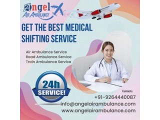Angel Air Ambulance Service in Guwahati is Transporting Patients Out of Medical Emergency