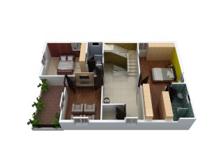 EAST FACING 3D MODEL HOUSE (204 Sq. Yds)