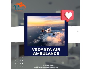 Get Advanced Air Ambulance Service in Kochi by Vedanta