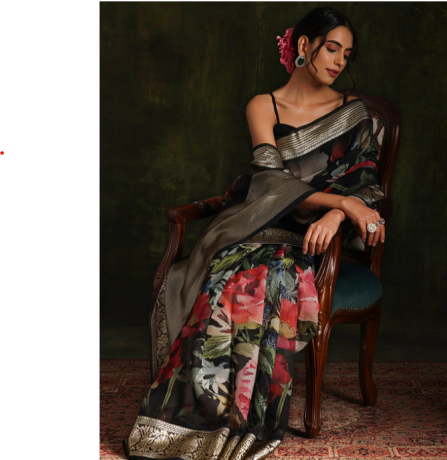 shop-organza-saree-collection-for-women-online-at-libas-big-0