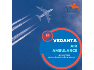 Book Vedanta Air Ambulance Service in Lucknow at Affordable Price